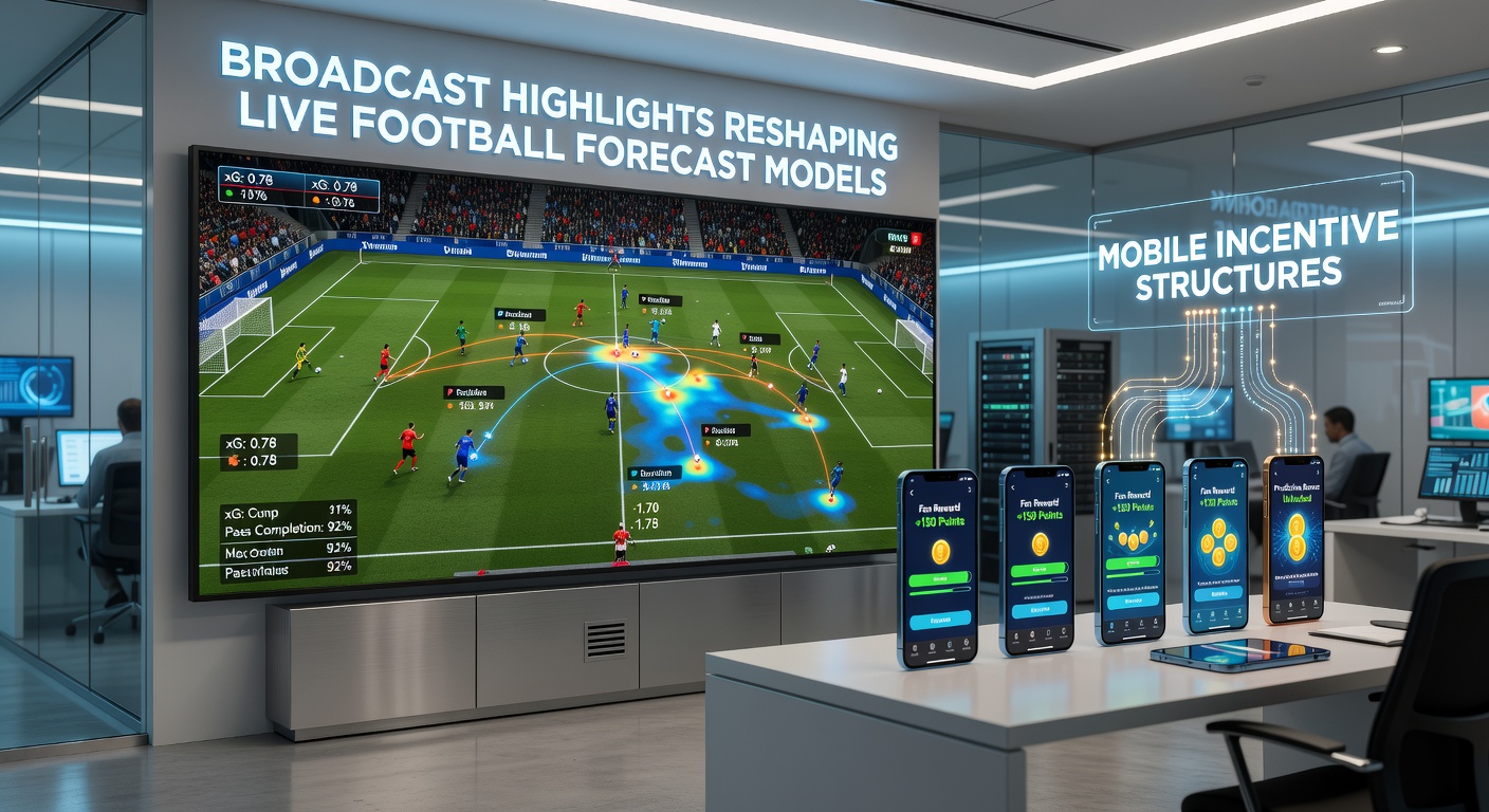 Broadcast highlights influencing live football forecast models on mobile platforms