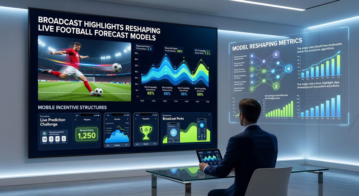 Mobile apps displaying football broadcast highlights and adjusted incentives