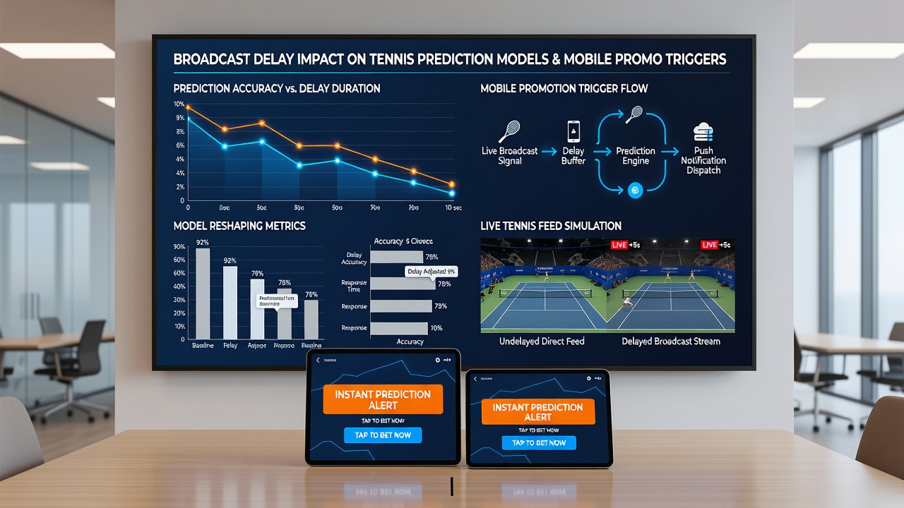 Darstellung von mobilen Promotion-Triggern und deren Verknüpfung mit verzögerten Tennis-Datenströmen