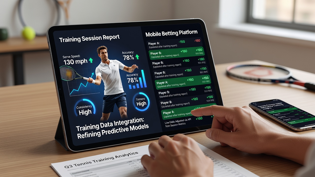 Trainingsberichte und mobile Wettplattformen im Tennisbereich