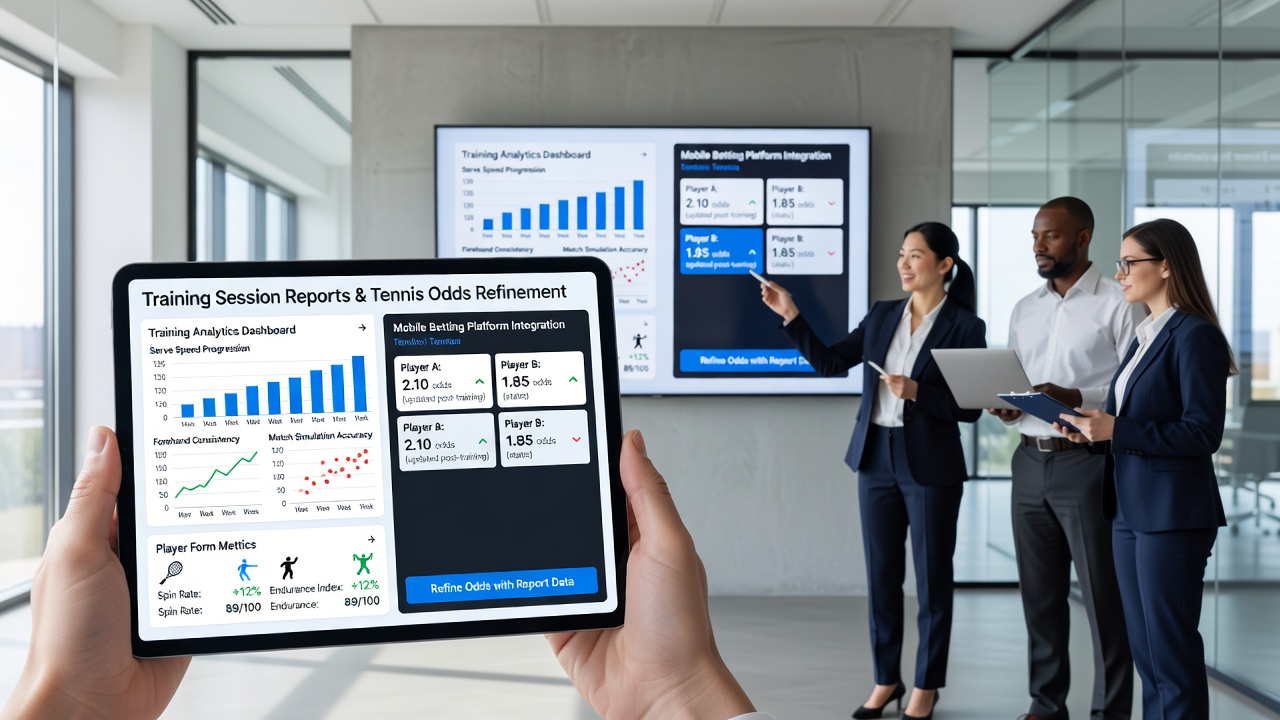 Analyse von Tennisquoten durch Trainingsdaten in mobilen Apps