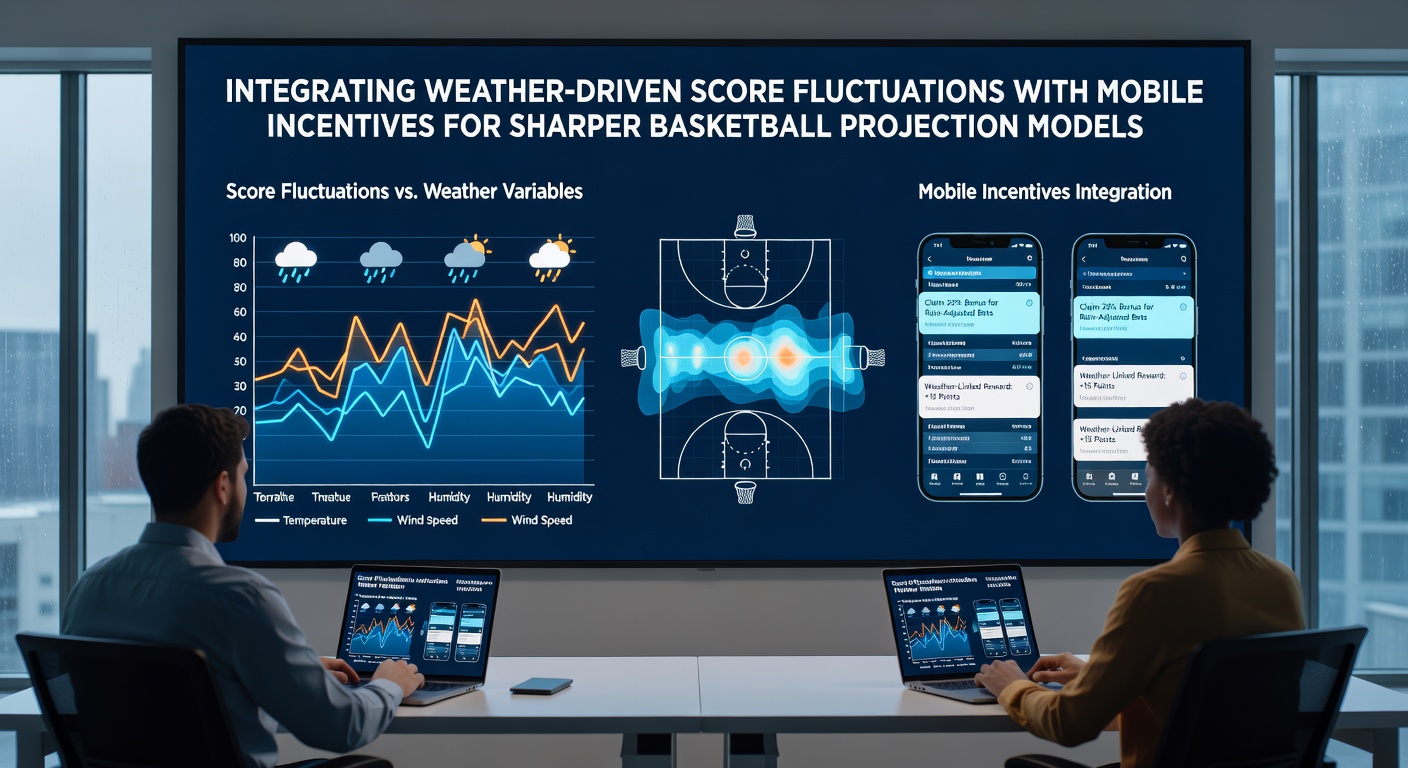 Wetterdaten und mobile Basketball-Apps in der Analyse