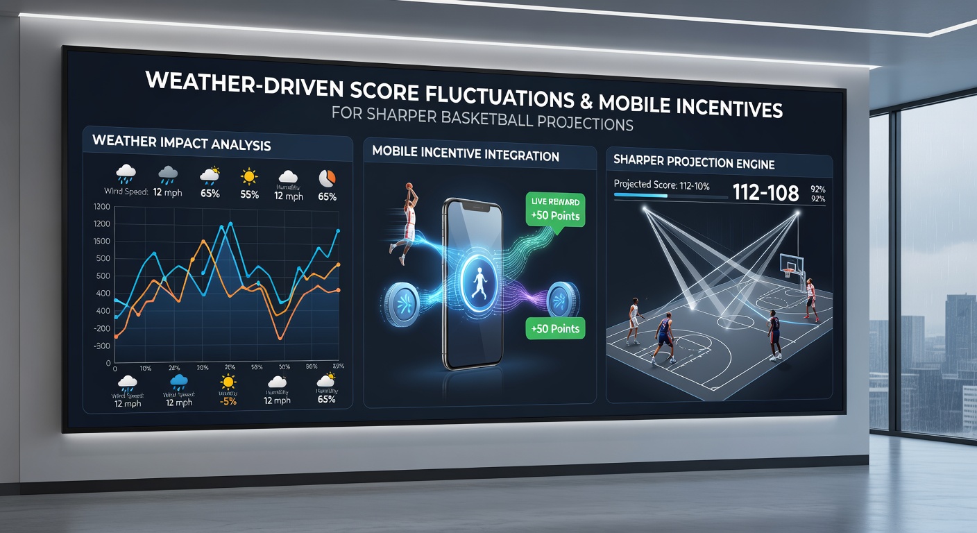 Analyse von Live-Daten und mobilen Anreizen für Basketball-Prognosen