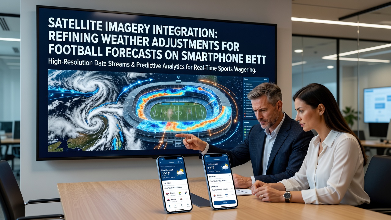 Mobile Apps integrieren Satellitendaten für verbesserte Fußballwetterprognosen