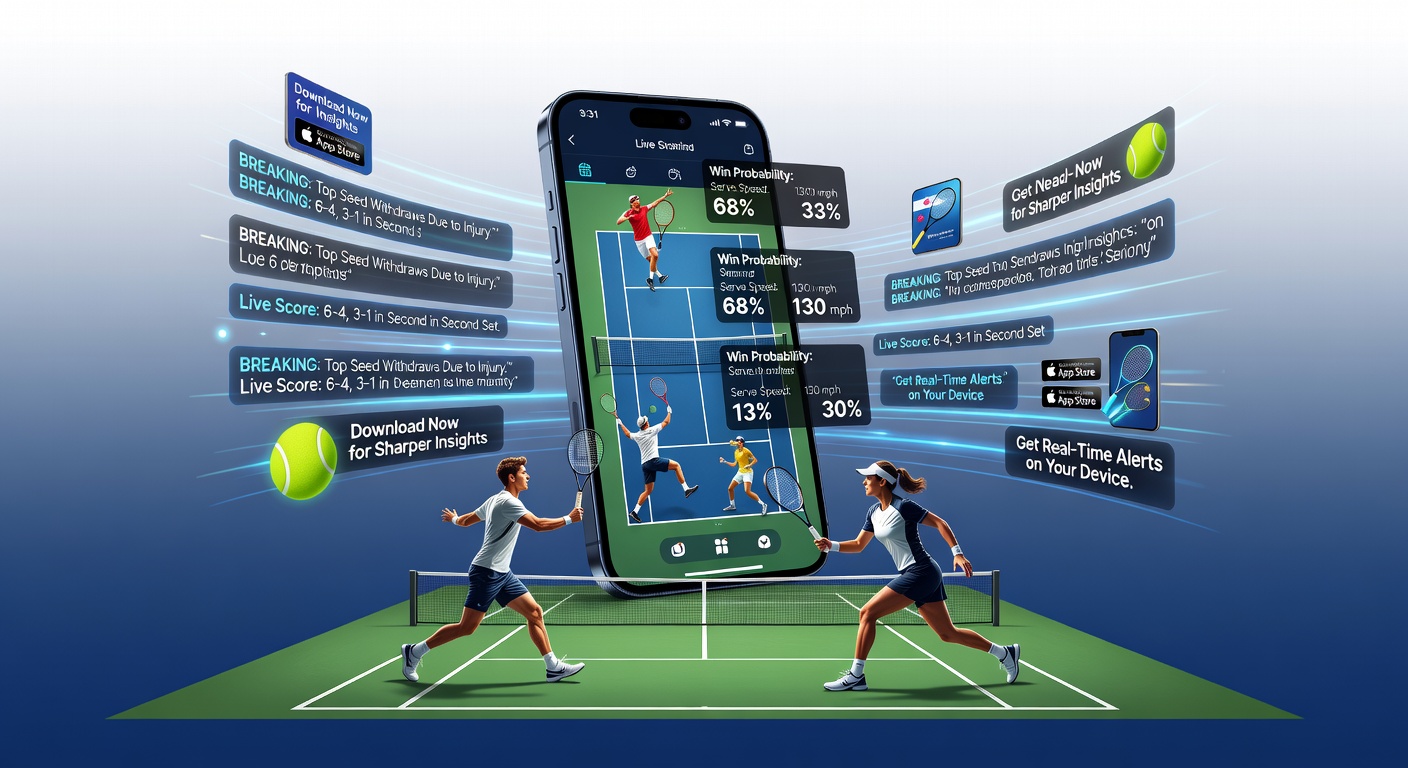 Sportnachrichten-Updates und mobile Tennis-Promotions im Fokus