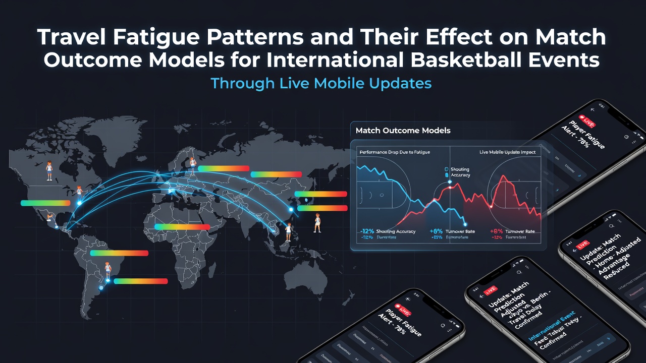 Reisemüdigkeitsmuster bei internationalen Basketball-Events